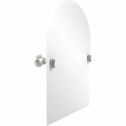 Washington Square Frameless Arched Top Tilt Mirror With Beveled Edge By Allied Brass -Allied Brass Shop ai ws94 pc s3