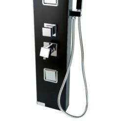 Alfi Brand Aluminum Shower Panel With 2 Body Sprays And Rain Shower Head In White Or Black 18 Alfi Brand Aluminum Shower Panel With 2 Body Sprays And Rain Shower Head In White Or Black -Allied Brass Shop alf absp65b 1 s3