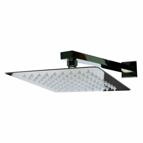 Alfi Brand Aluminum Shower Panel With 2 Body Sprays And Rain Shower Head In White Or Black 9 Alfi Brand Aluminum Shower Panel With 2 Body Sprays And Rain Shower Head In White Or Black - Image 9