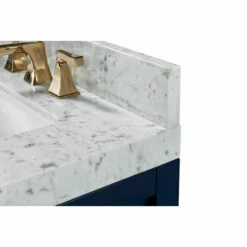 Ancerre Designs Elizabeth 48'' Wide Bath Vanity Available In Multiple Finishes With Vanity Top And White Undermount Basin -Allied Brass Shop anc vts elizabeth 48 hb cw gd 8 s3