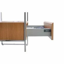 Ancerre Designs Tory 24'' Bath Vanity Set In Natural Walnut With White Matte Seamless Solid Surface Sink Top And Mirror -Allied Brass Shop anc vtsm tory 48 nw mw side s3