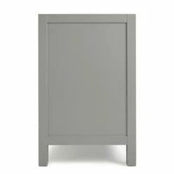 ARIEL Cambridge 36'' Left Or Right Offset Single Sink Base Vanity Cabinet In Multiple Finishes, 36''W X 21-1/2''D X 33-1/2''H -Allied Brass Shop ari a037s l bc gry noalternateimageview2 s3