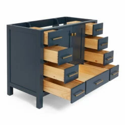 ARIEL Cambridge 42'' Single Sink Vanity Cabinet In Multiple Finishes, 42''W X 21-1/2''D X 33-1/2''H -Allied Brass Shop ari a043s bc mnb noalternateimageview3 s3