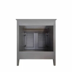 ARIEL Kensington 30'' Single Vanity Cabinet In Multiple Finishes, 30''W X 21-1/2''D X 33-1/2''H -Allied Brass Shop ari d031s bc gry 1f 1000 s3