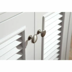 ARIEL Kensington 30'' Single Vanity Cabinet In Multiple Finishes, 30''W X 21-1/2''D X 33-1/2''H -Allied Brass Shop ari d031s bc wht 44 1000 s3