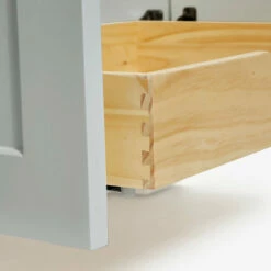 ARIEL Taylor Bath Vanity Single Sink Base Cabinet Only, 30" Wide -Allied Brass Shop ari q031scwovogry alternateimageview5 s3