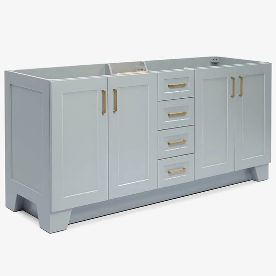 ARIEL Taylor Bath Vanity Double Sink Base Cabinet Only, 60" W Or 72" W 3 ARIEL Taylor Bath Vanity Double Sink Base Cabinet Only, 60" W Or 72" W - Image 3