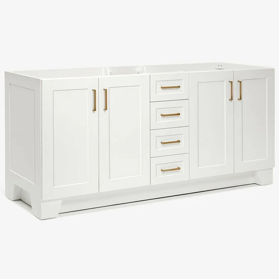 ARIEL Taylor Bath Vanity Double Sink Base Cabinet Only, 60" W Or 72" W 5 ARIEL Taylor Bath Vanity Double Sink Base Cabinet Only, 60" W Or 72" W - Image 5