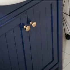 Design Element Marian 24'' Width Single Sink Bathroom Vanity With Countertop / Sink Top -Allied Brass Shop de s05 24 blu 5 s3