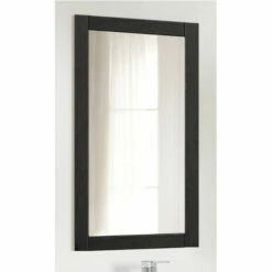 Empire Industries Arch 22" Black Mirror, 21-7/10''W X 1''D X 30''H -Allied Brass Shop ei amb s3