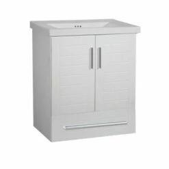 Empire Industries Wall-Hung Metropolitan 24" Vanity With 2 Doors & 1 Drawer -Allied Brass Shop ei wmk24 21wmp s3