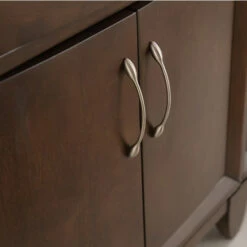 Fresca Cambridge 96" Antique Coffee Or White Double Sink Traditional Bathroom Vanity With Mirrors, Set Includes: (2) Base Cabinets, (3) Side Cabinets, (2) Countertop/Sinks, (2) Faucets, (2) Mirrors, (2) P-Traps, (2) Pop-Up Drains And Installation Hardware -Allied Brass Shop fre fvn21 96ac 8 s3