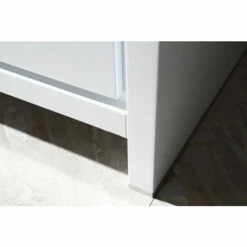 Fresca Allier 36" Wenge Or Antique White Modern Bathroom Vanity With Mirror, Set Includes: Base Cabinet, Countertop/Sink Top, Faucet, Mirror W/ Shelf, P-Trap, Pop-Up Drain And Installation Hardware -Allied Brass Shop fre fvn8136wh 5 s3