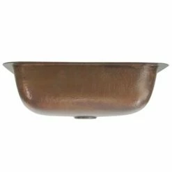 Nantucket Sinks Brightwork Home Collection 17" Wide Hammered Copper Rectangle Bar Or Bath Sink With Or Without Victorian Bronze Drain 8 Nantucket Sinks Brightwork Home Collection 17" Wide Hammered Copper Rectangle Bar Or Bath Sink With Or Without Victorian Bronze Drain -Allied Brass Shop nt rehc 4 s3