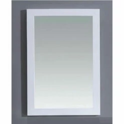 Dawn Sinks Solid Wood Frame 22" Wide Mirror, Light Or Dark Grey Finish -Allied Brass Shop sks aam2230 00 s3