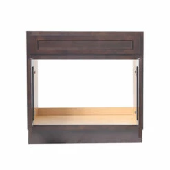 Vanity Art 30" W Side Vanity Cabinet, Base Only, Knockdown, 30" W X 21" D X 32-1/2" H, In Multiple Finishes