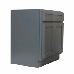 Vanity Art 30" W Side Vanity Cabinet, Base Only, Knockdown, 30" W X 21" D X 32-1/2" H, In Multiple Finishes -Allied Brass Shop var va4030g 2 s3