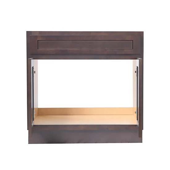 Vanity Art 33" W Side Vanity Cabinet, Base Only, Knockdown, 33" W X 21" D X 32-1/2" H, In Multiple Finishes 1 Vanity Art 33" W Side Vanity Cabinet, Base Only, Knockdown, 33" W X 21" D X 32-1/2" H, In Multiple Finishes