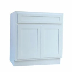 Vanity Art 33" W Side Vanity Cabinet, Base Only, Knockdown, 33" W X 21" D X 32-1/2" H, In Multiple Finishes 18 Vanity Art 33" W Side Vanity Cabinet, Base Only, Knockdown, 33" W X 21" D X 32-1/2" H, In Multiple Finishes -Allied Brass Shop var va4033w 2 s3