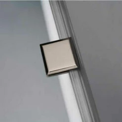 Vigo 66-Inch Frameless Shower Door, 3/8" Clear Glass -Allied Brass Shop vig vg6042bncl66 4 s3