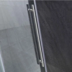 VIGO Luca Frameless Shower Door With Clear Glass And Metal Hardware -Allied Brass Shop vig vg6043stcl 5 env 5 s3