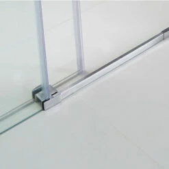 VIGO Luca Frameless Shower Door With Clear Glass And Metal Hardware -Allied Brass Shop vig vg6043stcl 5 env 6 s3