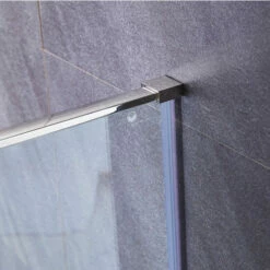 Vigo Ryland 62'' Or 64'' Frameless Shower Door With 3/8'' Clear Glass And Hardware -Allied Brass Shop vig vg6045chcl48 5 env 4 s3