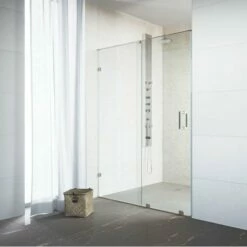 Vigo Ryland 62'' Or 64'' Frameless Shower Door With 3/8'' Clear Glass And Hardware -Allied Brass Shop vig vg6045stcl4873 1 env 1 s3