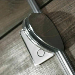 Vigo Frameless Neo-Angle Brushed Nickel Or Chrome Shower Enclosure, 42 1/8" W X 42 1/8" D X 76 3/4" H -Allied Brass Shop vig vg6063chcl42ws 10 s3