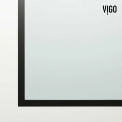 Vigo Arden Reversible Fixed Arch Frame Clear Glass Shower Screen In Multiple Finishes, 34" W X 78" H -Allied Brass Shop vig vg6078mbcl3478 8 s3