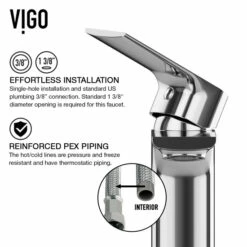 Vigo Wisteria Matte Stone™ Vessel Bathroom Sink Set With Faucet, Pop-Up Drain Included, 13-1/2''W X 23-1/8''D X 3-7/8''H, ADA Compliant -Allied Brass Shop vig vgt1283 12 s3