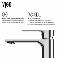 Vigo Wisteria Matte Stone™ Vessel Bathroom Sink Set With Faucet, Pop-Up Drain Included, 13-1/2''W X 23-1/8''D X 3-7/8''H, ADA Compliant -Allied Brass Shop vig vgt1283 6 s3