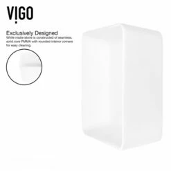 Vigo Marigold Matte Stone™ Vessel Bathroom Sink Set With Faucet In Multiple Finishes, Pop-Up Drain Included, 14-3/8''W X 17-3/4''D X 5''H, ADA Compliant -Allied Brass Shop vig vgt1287 13 s3