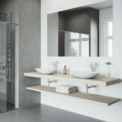 Vigo Wisteria Matte Stone™ Vessel Bathroom Sink Set With Faucet, Pop-Up Drain Included, 13-1/2''W X 23-1/8''D X 3-7/8''H, ADA Compliant -Allied Brass Shop vig vgt1295 13 s3