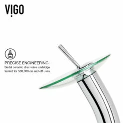 Vigo Marigold Matte Stone™ Vessel Bathroom Sink Set With Faucet In Multiple Finishes, Pop-Up Drain Included, 14-3/8''W X 17-3/4''D X 5''H, ADA Compliant -Allied Brass Shop vig vgt1299 8 s3