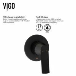Vigo Marigold Matte Stone Vessel Bathroom Sink Set With Atticus Faucet Wall Mount Faucet Option -Allied Brass Shop vig vgt957 10 s3