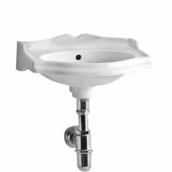 Whitehaus Wall Mount Bathroom Basin With Backsplash 8 Whitehaus Wall Mount Bathroom Basin With Backsplash -Allied Brass Shop wh ar035 c s3